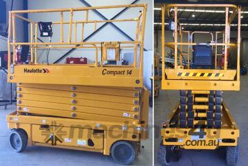 2017 Haulotte Compact - 14m Electric Scissor Lift