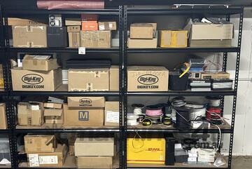 Black Shelving Units