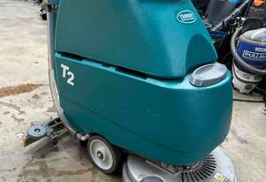 Tennant T2 Battery Walk behind Floor Scrubber 57 hours
