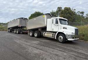 2011 Freightliner Century 6x4 Tipper & Maxitrans Dual Axle Tipper Trailer