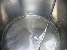 Stainless Steel Tank. 4,500lt Jacketed, Milk Vat- - picture0' - Click to enlarge