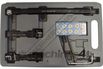 Lathe Turning Tool Kit - 3 piece Insert Type 20mm Tool Height