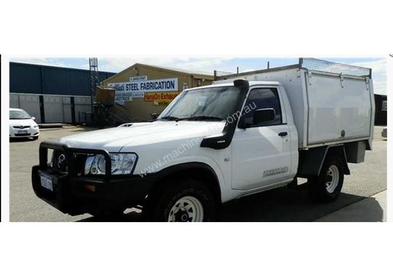 caption 2009 NISSAN Patrol GU 6 MY08 DX 2 Door Ute