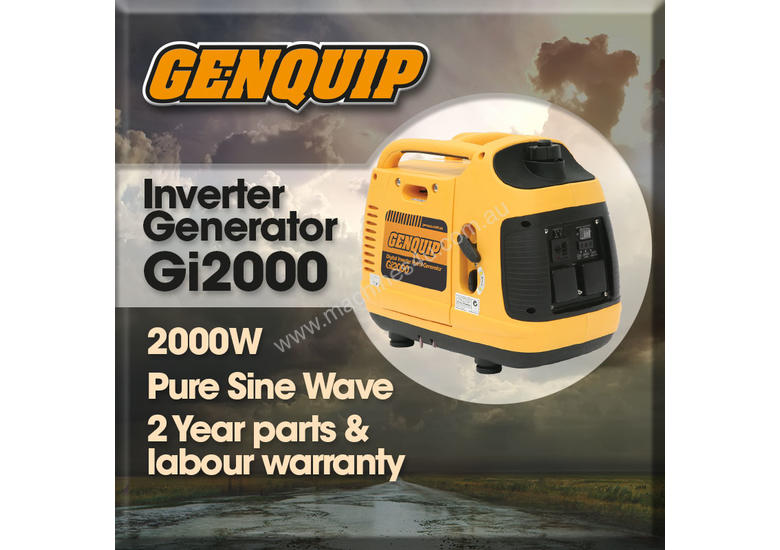 Click to view full size photos GENQUIP GI2000 INVERTER GENERATOR