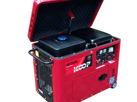 7KVA 11HP Silent Diesel Generator, Remote Start and Solar System 2 wire start ready - picture2' - Click to enlarge