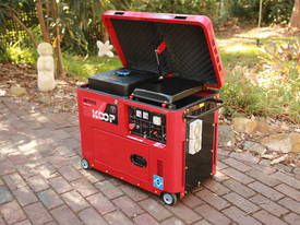 7KVA 11HP Silent Diesel Generator, Remote Start and Solar System 2 wire start ready - picture1' - Click to enlarge