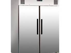 Polar DL896-A - 1200Ltr 2 Door Freezer Stainless Steel - picture0' - Click to enlarge