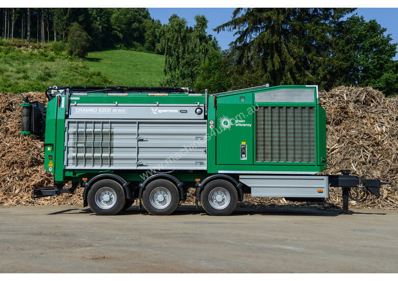 New komptech DUALSHAFT SHREDDER FOR WOOD AND GREEN WASTE Industrial