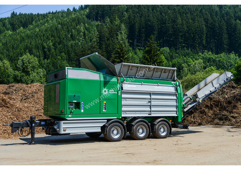 New Komptech DUALSHAFT SHREDDER FOR WOOD AND GREEN WASTE