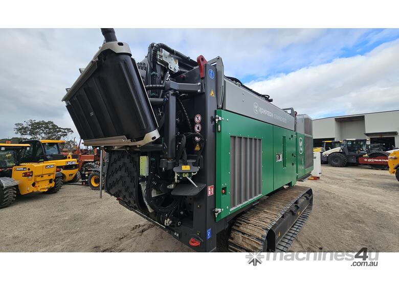 caption Komptech Crambo 5200D Direct Drive Dual Shaft Shredder *EX Demo
