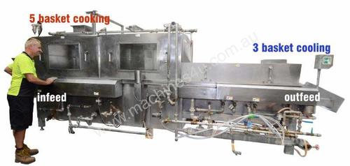 Cooker/Chiller (Continuous Basket Type - All s/s)