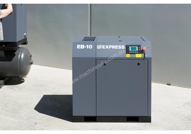 caption 7.5kW (10HP) Screw Compressor 36 cfm / 8 bar