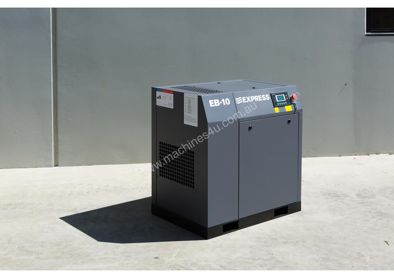 caption 7.5kW (10HP) Screw Compressor 36 cfm / 8 bar