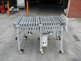 Motorised Accordion Expandable Roller Conveyor - 3.5m long - picture0' - Click to enlarge