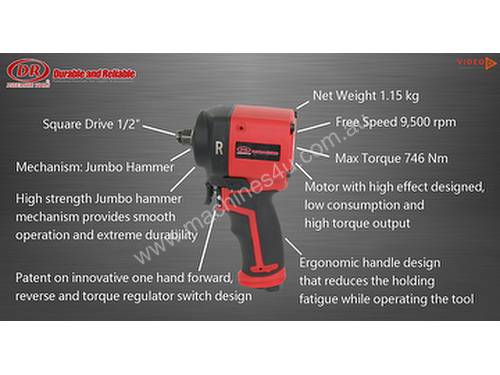 Best Seller DR Durable and Reliable 1/2 Composite Impact Wrench