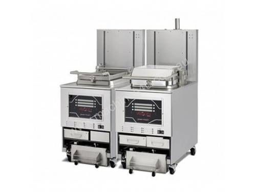 PXE 100 VELOCITY Eight Head - Automatic Filtering Pressure Fryer