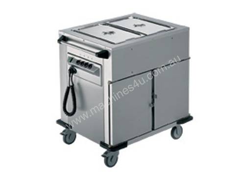 Rieber NORM-II-2 - Bain Marie Top 2 x Heated Cabinets Mobile Food Transport Trolley