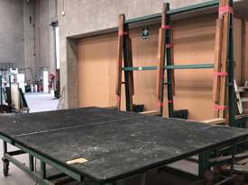 Glass Cutting Table & 2 x Free Fall Racks - picture2' - Click to enlarge