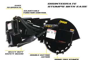 Digga, Stump Grinder for Skid Steers