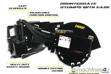Digga, Stump Grinder for Skid Steers