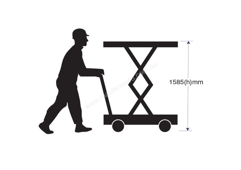 New grip BS30D HYDRAULIC DOUBLE SCISSOR LIFT TABLE Scissor Lift