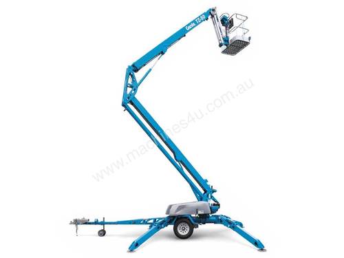 HIRE Genie 17m (50ft) trailer mounted knuckle boom