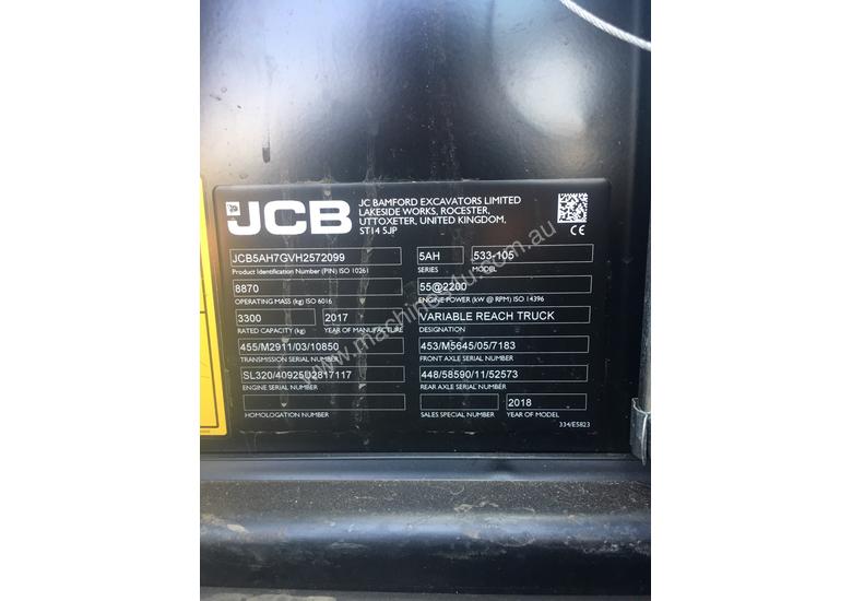 caption JCB Telehandler