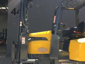 Aisle-Master Narrow Aisle 20SE Articulated Electric Forklift- Refurbished & Repainted - picture1' - Click to enlarge