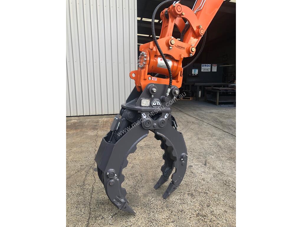 New Daehan Australia Hydraulic Fixed Multi Grapple Excavator Grab in