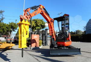 Silence Hydraulic Hammers UBT20S Excavator rock breaker ATTUBT