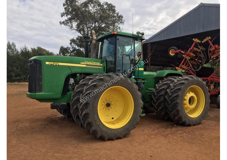 caption John Deere 9420 FWA/4WD Tractor