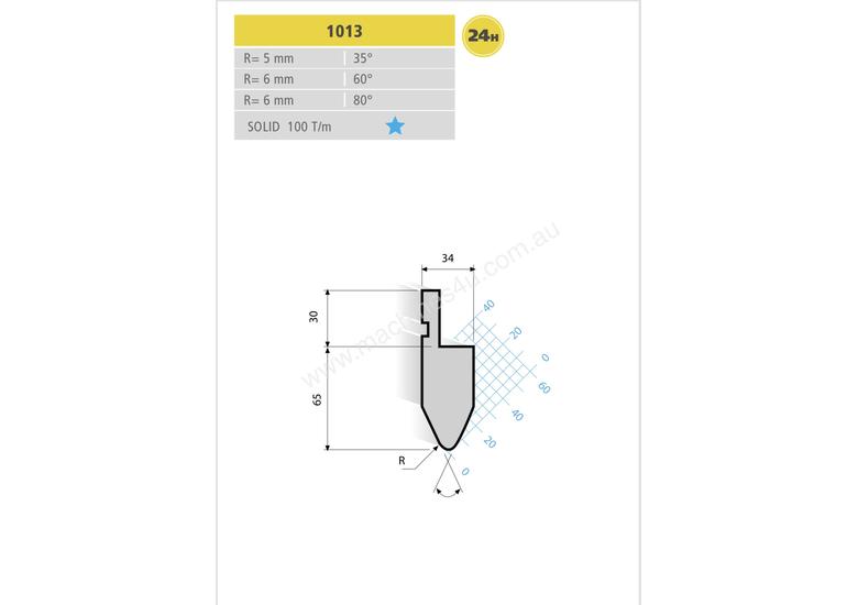 caption Pressbrake Tooling