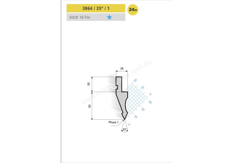 caption Pressbrake Tooling