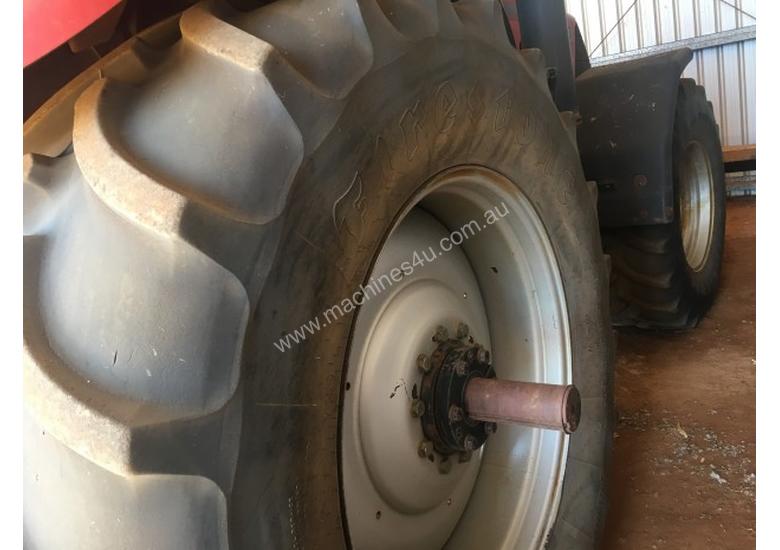 caption Case IH Magnum 215 FWA/4WD Tractor