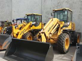 Used WCM T3000 7 Ton Wheel Loader (W4592) with GP Bucket & Hyd Spacing Pallet Fork - picture0' - Click to enlarge