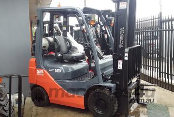 ACTIVE FORKLIFTS - TOYOTA Forklift 2012 Model 8FG18 Injected Motor $$$EOFY SPECIAL SALE $$$ ACTIVE FORKLIFTS - TOYOTA Forklift 2012 Model 8FG18 Injected Motor $$$EOFY SPECIAL SALE $$$
