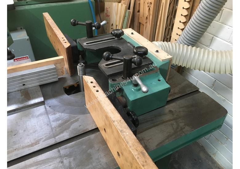 caption Spindle Moulder - Sliding Table