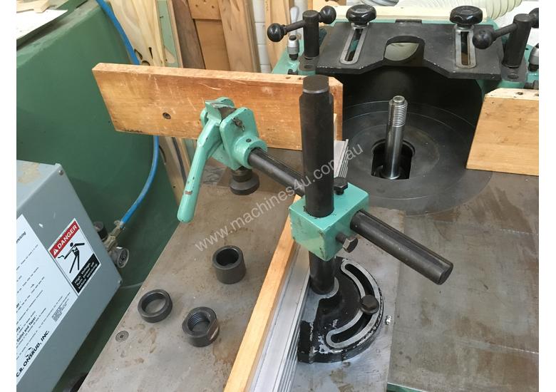 caption Spindle Moulder - Sliding Table