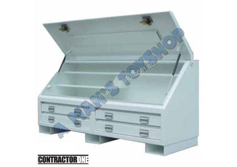 New One Eleven Steel Truck Toolbox 4 Drawer 1770mm Long Tool Boxes