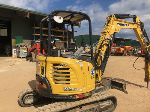 Used 2014 3T Yanmar VIO306BP with 1438 Hours in Good Condition