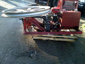 fibre optic capstan winch , kubota powered , ute mount - picture1' - Click to enlarge