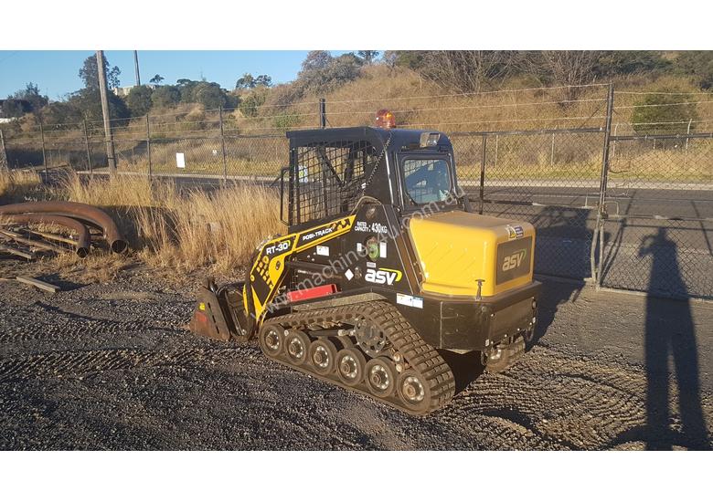 caption ASV RT-30 Positrack Loader - Immaculate Condition