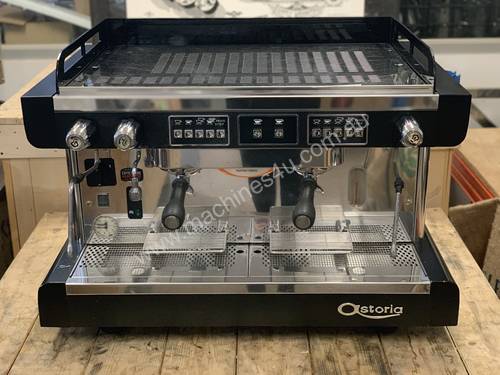 ASTORIA PRATIC AVANT 2 GROUP HIGH CUP ESPRESSO COFFEE MACHINE BLACK