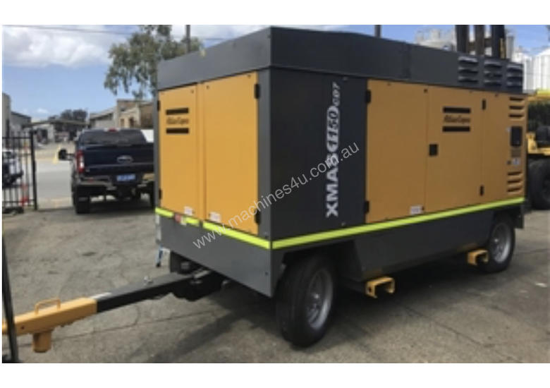 caption Atlas Copco AFTERCOOLED DIESEL COMPRESSOR XAMS1150CD- 7
