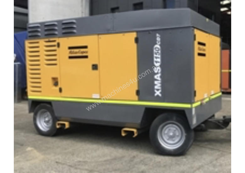 caption Atlas Copco AFTERCOOLED DIESEL COMPRESSOR XAMS1150CD- 7