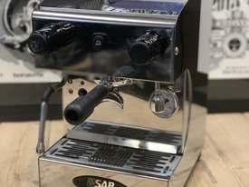 SAB MAIKA 1 GROUP BRAND NEW SEMI AUTOMATIC STAINLESS ESPRESSO COFFEE MACHINE - picture0' - Click to enlarge