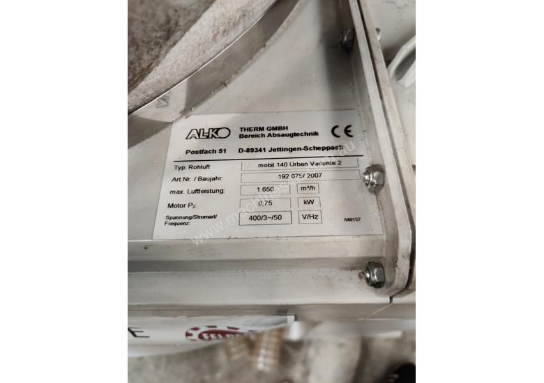 caption Made In Germany Cyclone Dust Extractor with Metal Separation