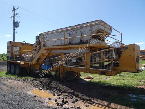 EL JAY RC36 Trailer Mounted Cone Crusher With Screen and Genset
