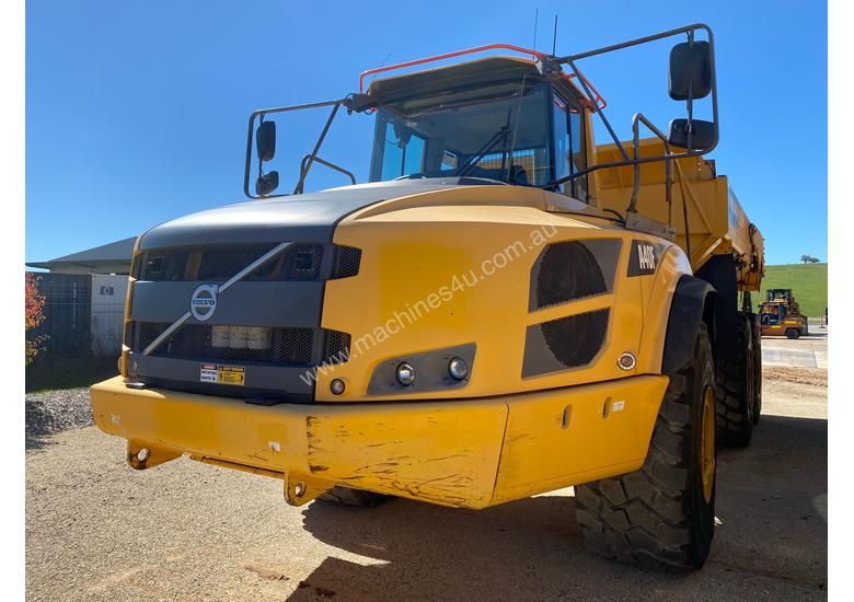 caption 2011 Volvo A40F Articulated Dump Truck