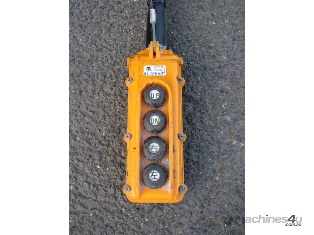 Used Elephant Elephant 500kg Electric Chain Hoist Crane with Motorised